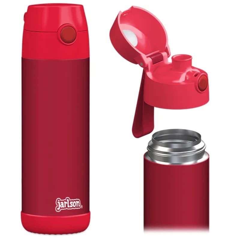 Dětská nerezová termoláhev JARLSON MALI Červená 500 ml