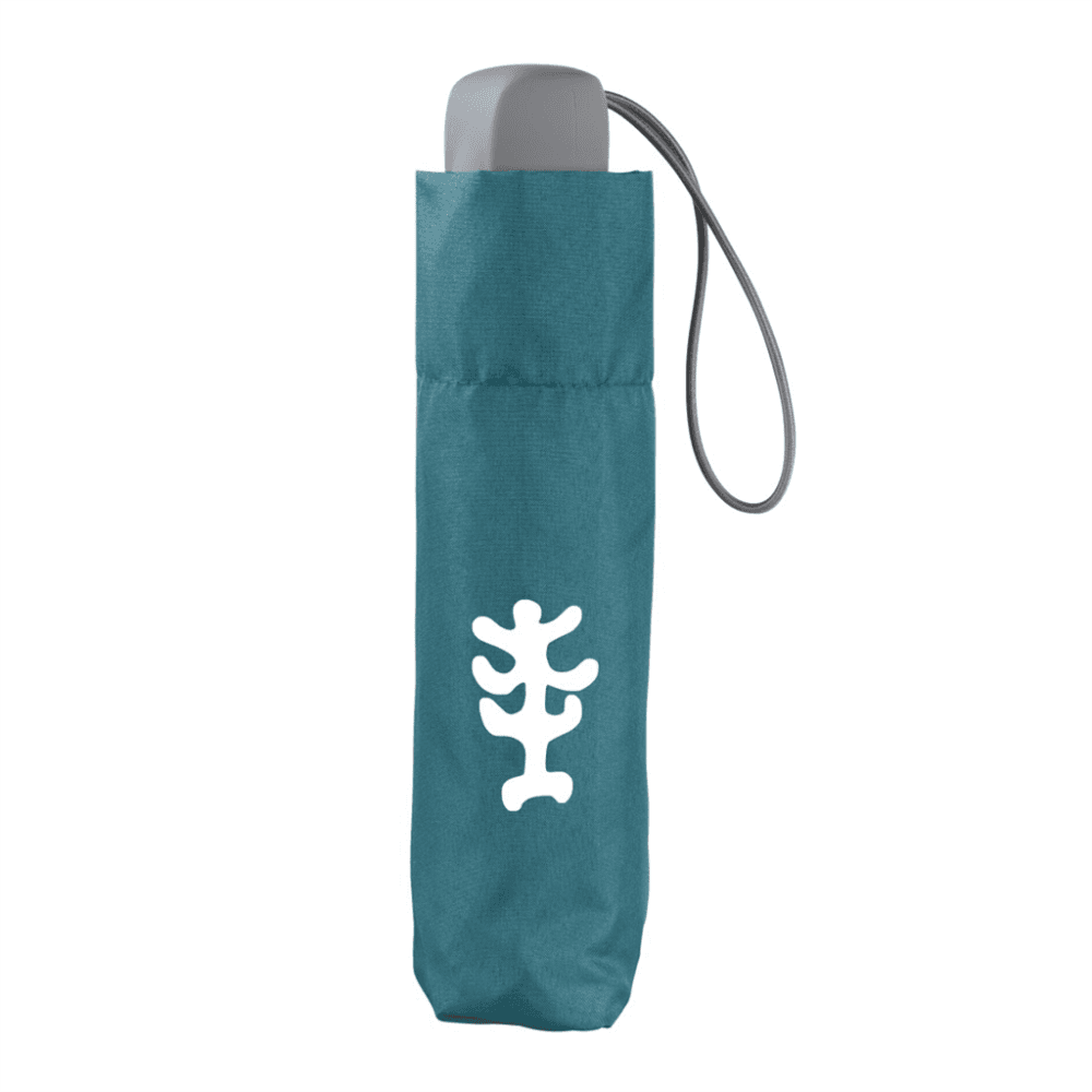 Dětský skládací deštník s magickým efektem, Petrol Blue - náhled 3
