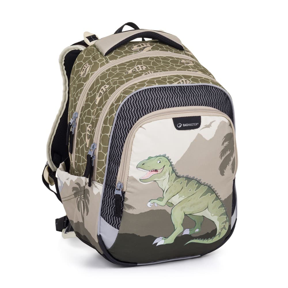 Školní batoh pro prvňáčka Bagmaster LUMI 24 C Dinosaurus - náhled 1
