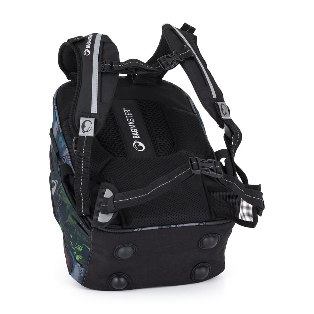 Školní batoh pro prvňáčky Bagmaster LUMI 24 F Vlk - náhled 5