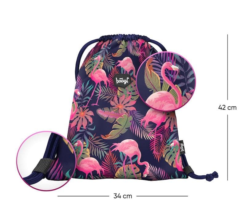 Sáček na obuv Baagl Flamingo - náhled 3
