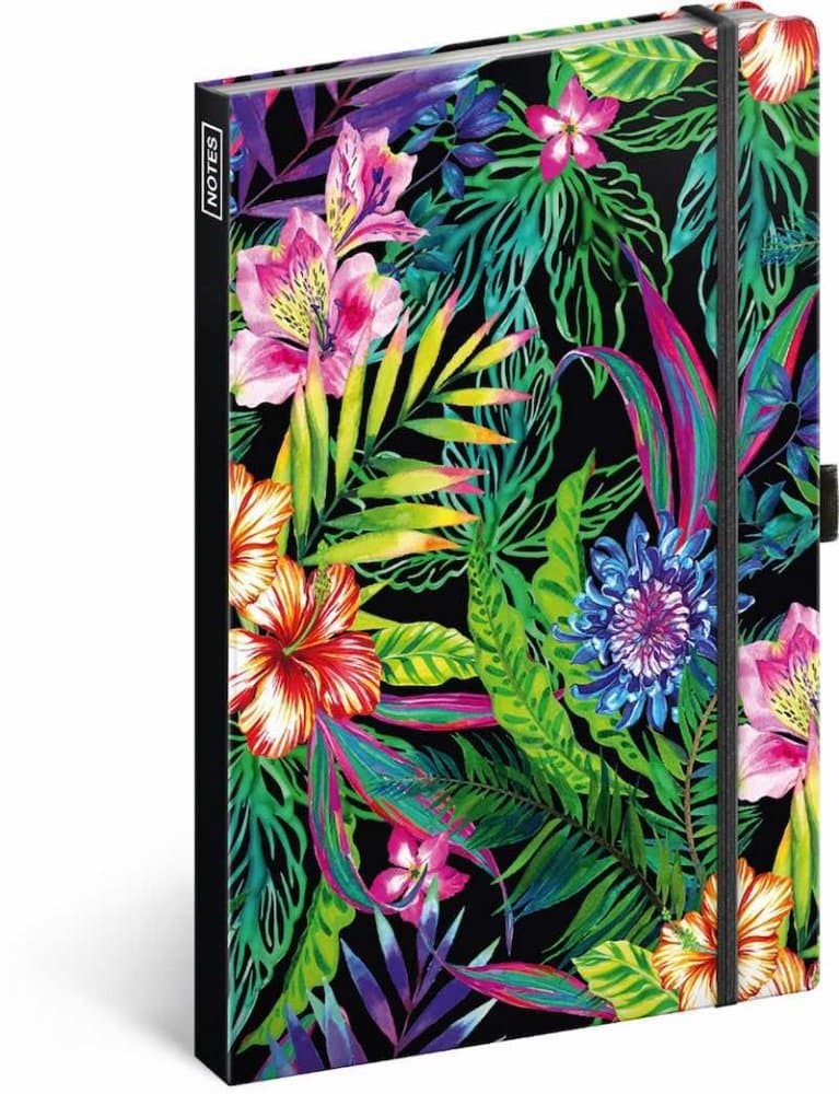 Notes Tropical, linkovaný, 13 × 21 cm - náhled 1