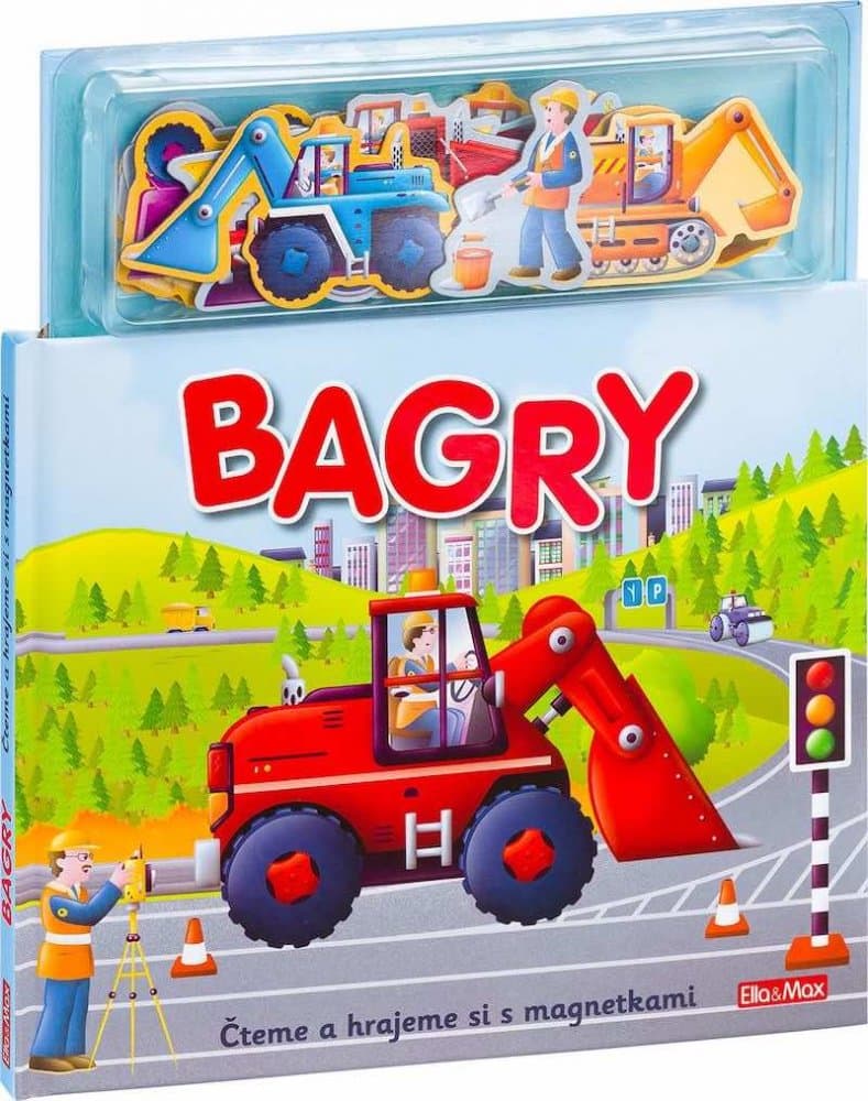 BAGRY - Knížka s magnetkami