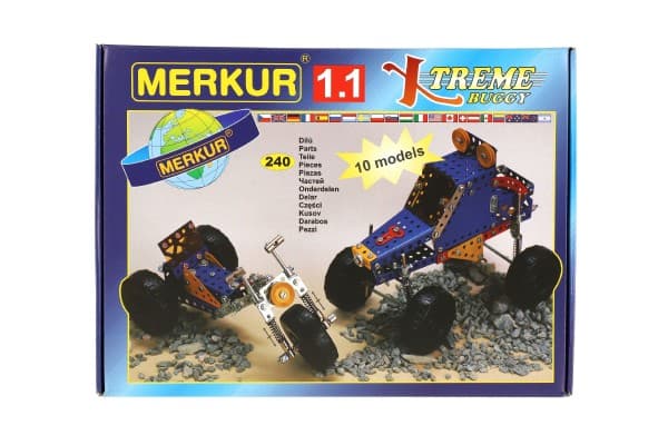 Stavebnice Merkur 1.1 10 modelů 240 ks - náhled 2
