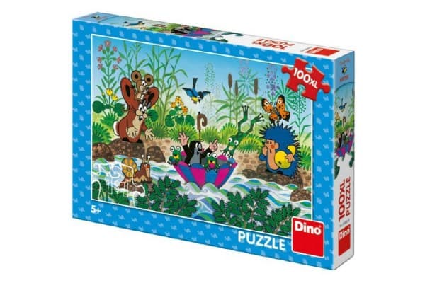 Puzzle Krtečkova plavba 100 dílků XL