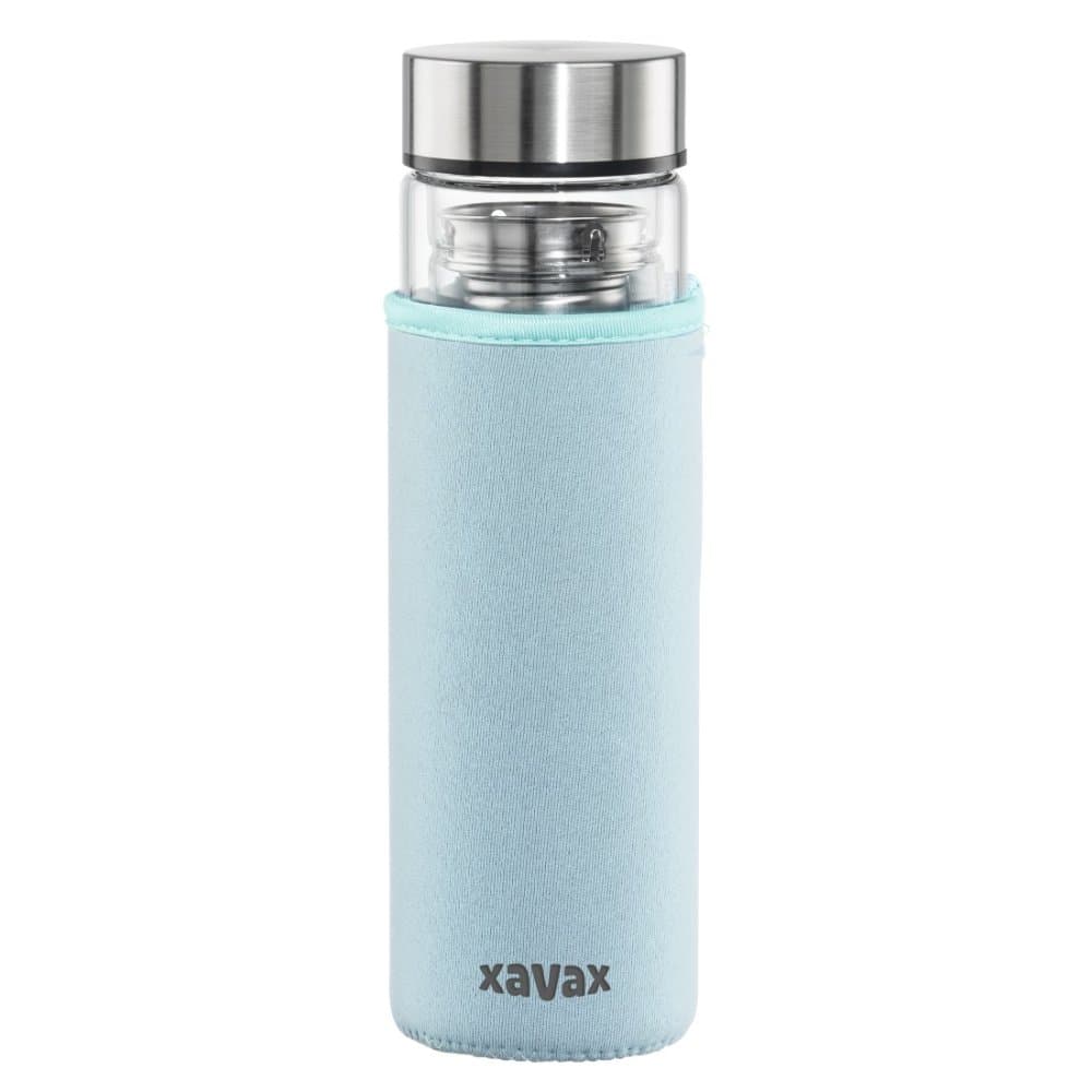 Xavax To Go skleněná lahev 450 ml se sítkem - náhled 1