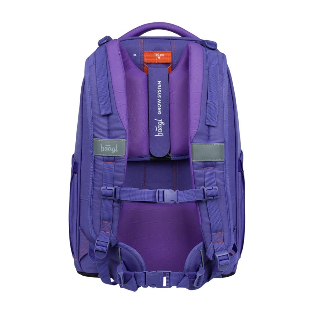 BAAGL SET 5 Skate Max Orange: batoh, penál, sáček, sportovní taška, ledvinka GRS - náhled 4
