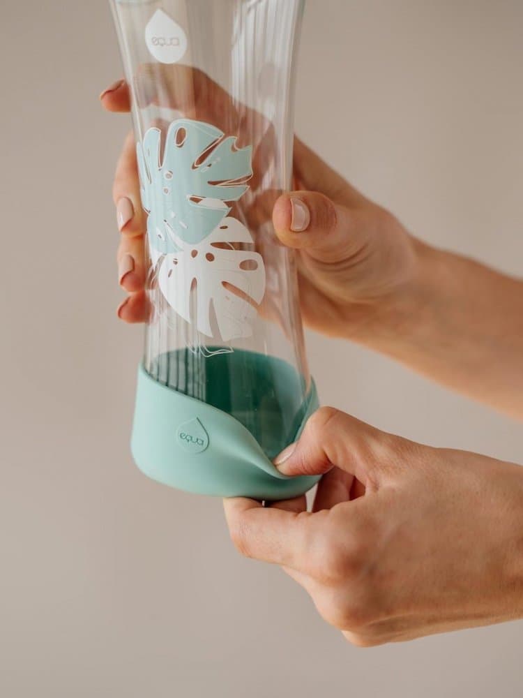 Láhev na pití Equa Squeeze Active Monstera 550 ml - náhled 4