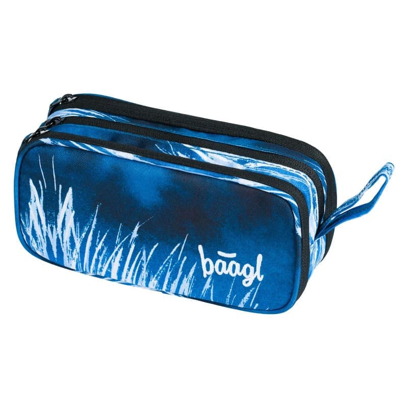 Penál etue Baagl Eggy Steel - náhled 1