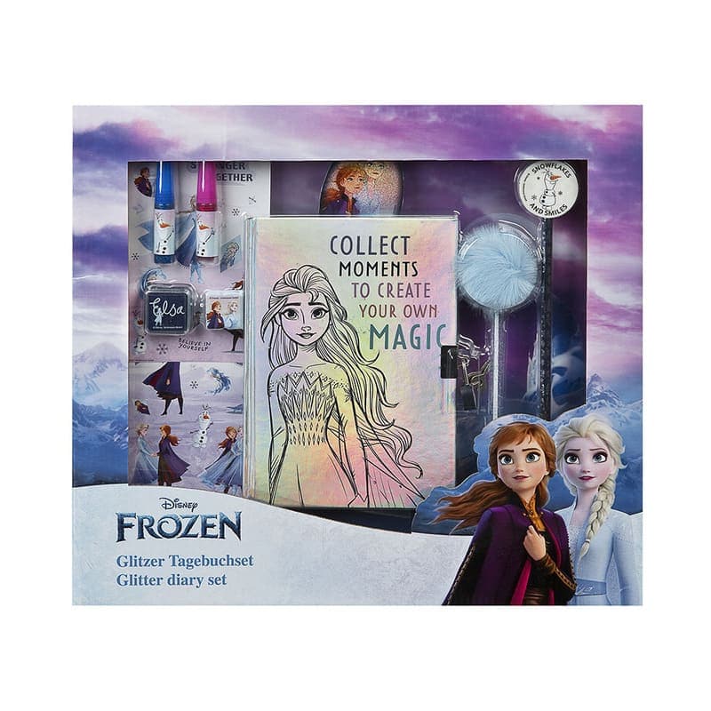 Set diářů s glitry Oxybag Frozen