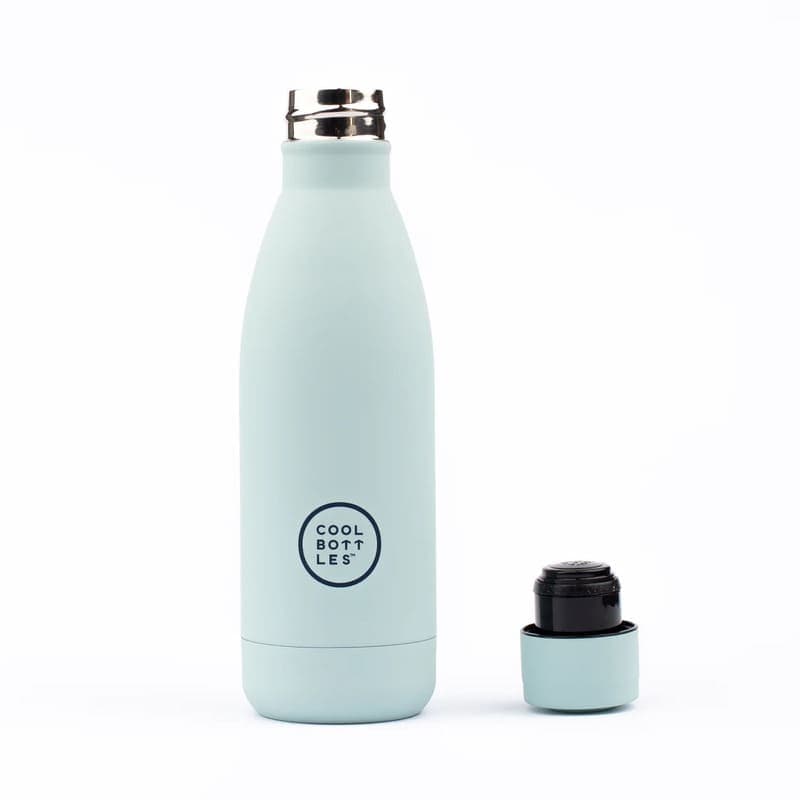 Nerezová termolahev COOL BOTTLES Pastel Sky třívrstvá 350ml NEW - náhled 3