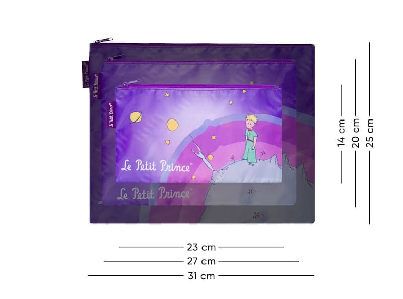Baagl Set 3 taštiček Malý princ - náhled 4