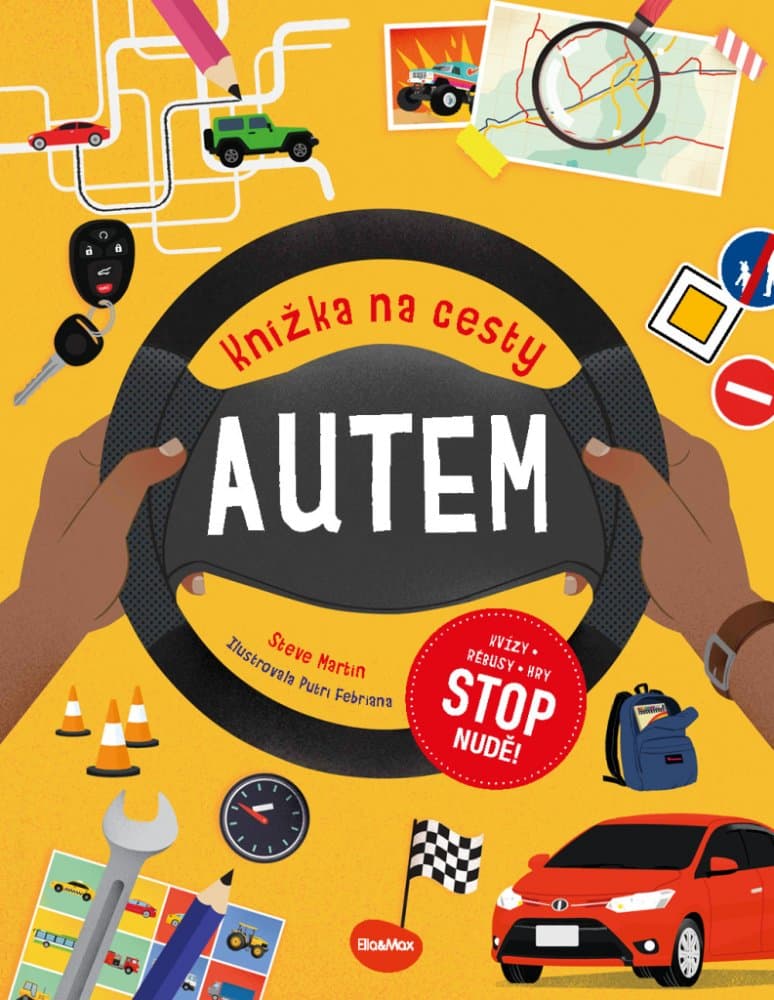Knížka na cesty AUTEM – Stop nudě: kvízy, rébusy, hry - náhled 5