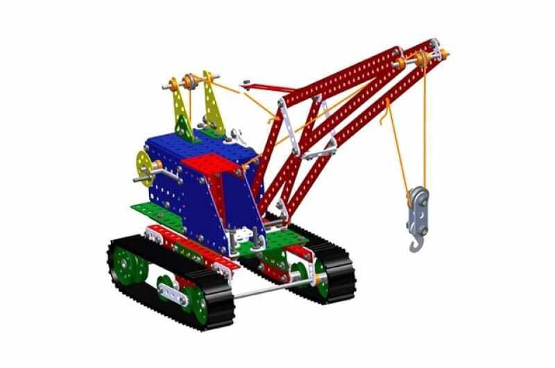 Stavebnice MERKUR 5 80 modelů 768 ks - náhled 3