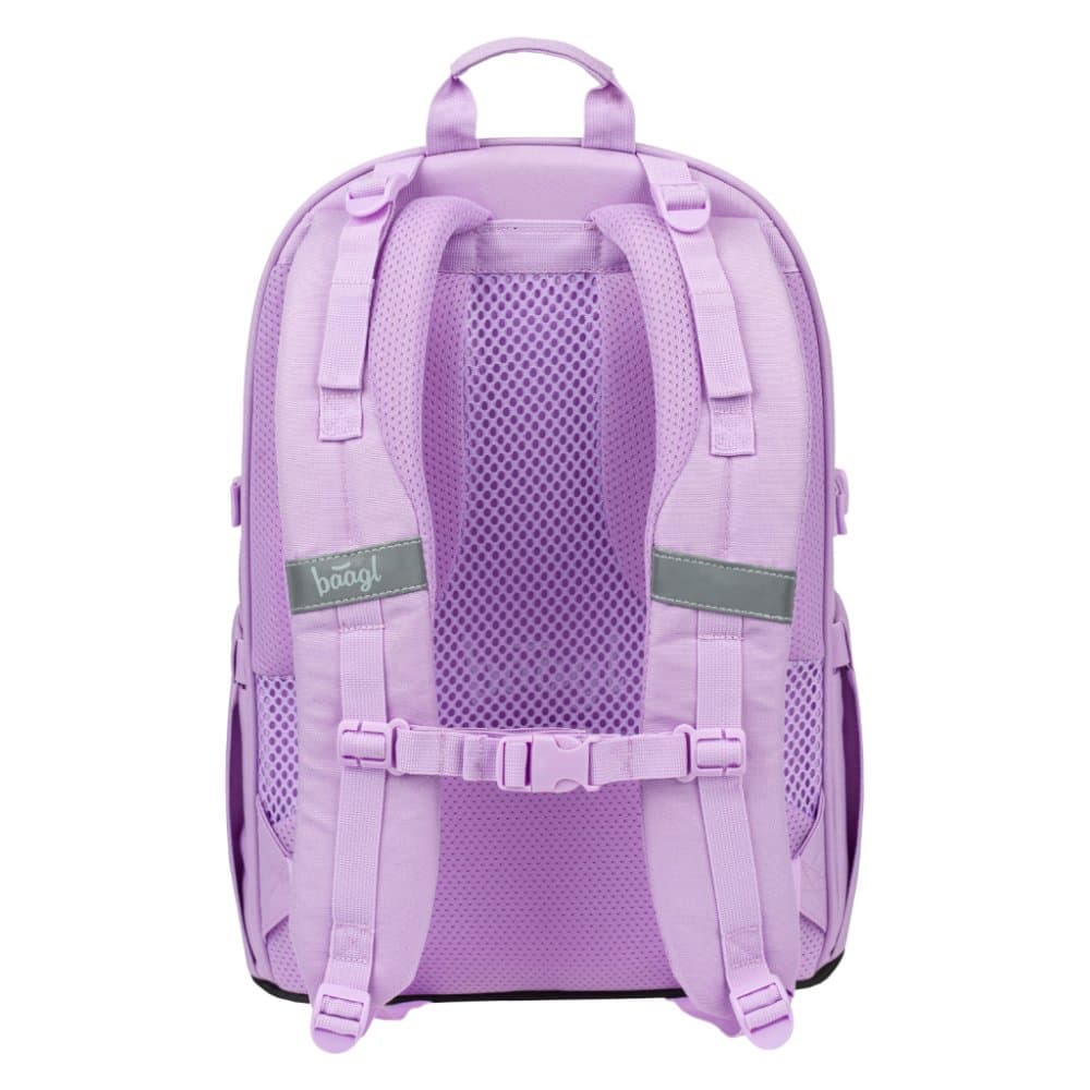 BAAGL Školní batoh Core Lavender - náhled 4