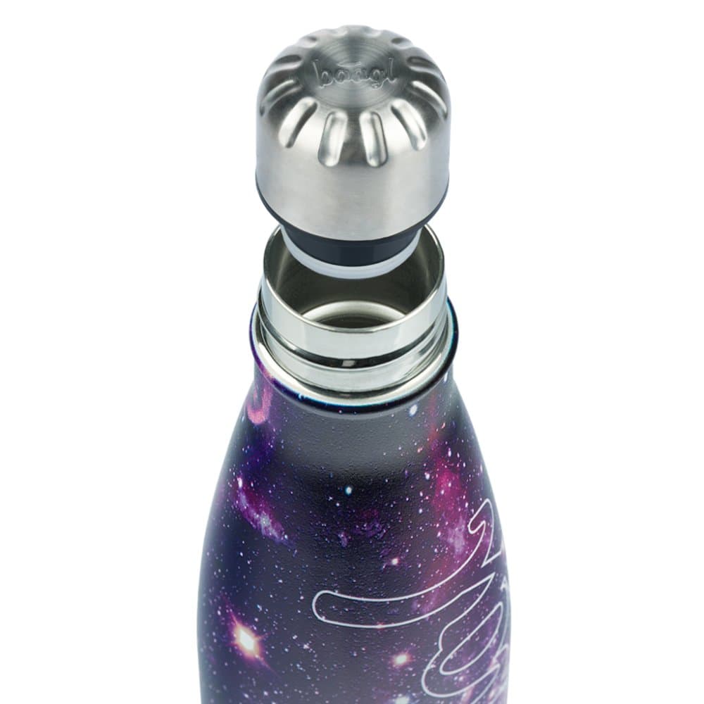 BAAGL Termoláhev s kovovým víčkem Galaxy, 500 ml - náhled 3