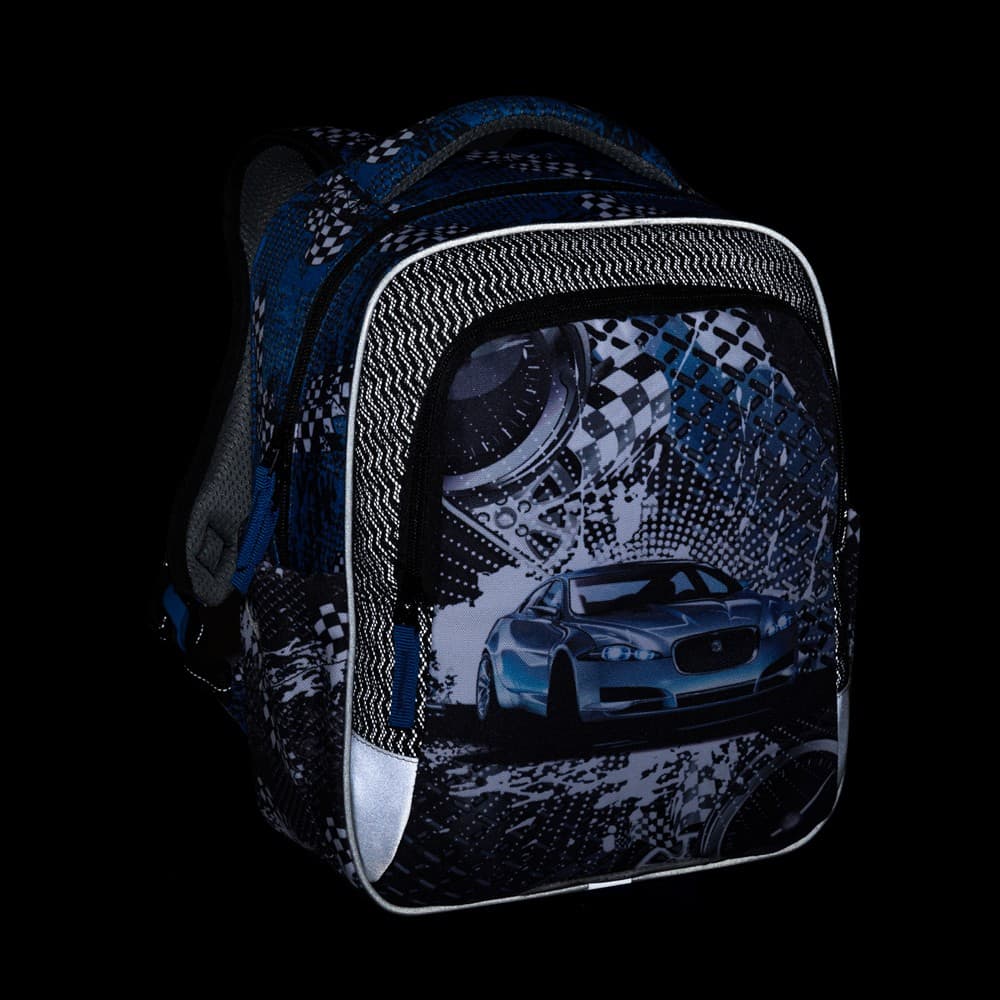 Předškolní batoh Bagmaster MINI 24 B Auto - náhled 5