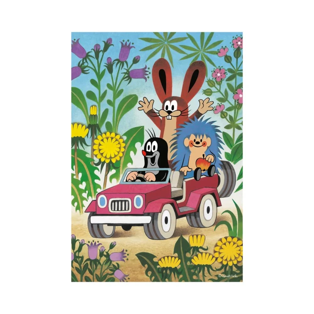 Puzzle Krtek se Raduje 2x48 dílků - náhled 2