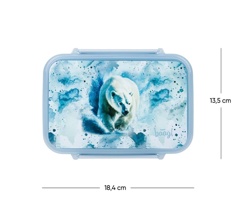 BAAGL Box na svačinu s přihrádkami Polar - náhled 4