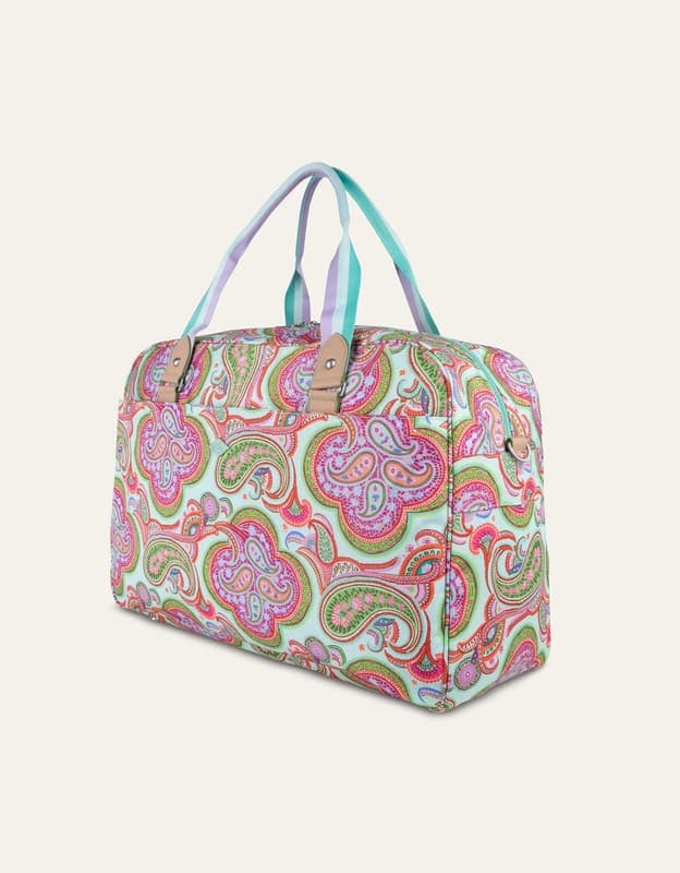 Cestovní taška Oilily Weekender Aqua, kolekce Summer paisley - náhled 2