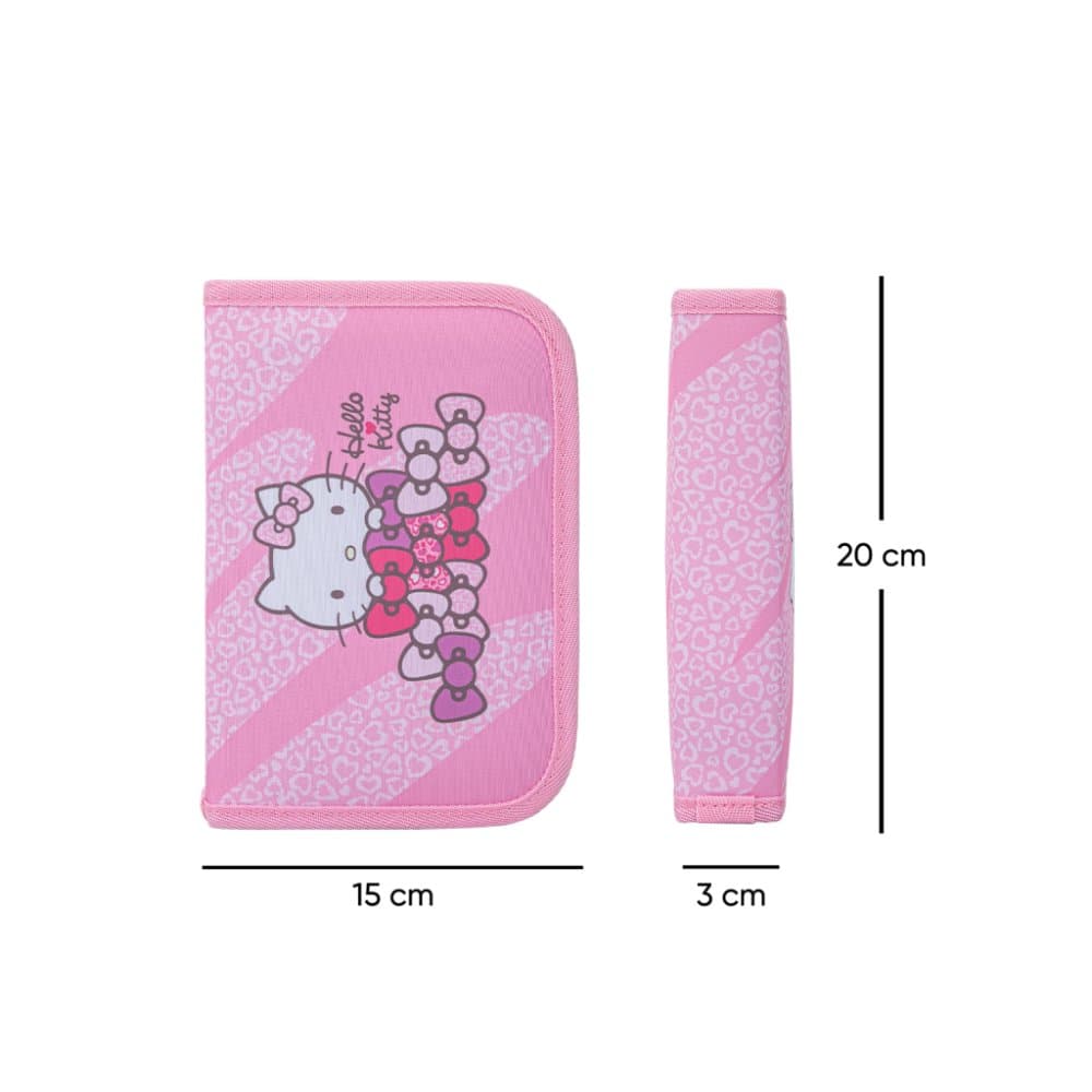 BAAGL Školní penál jednopatrový Hello Kitty Sweet Leopard GRS - náhled 5