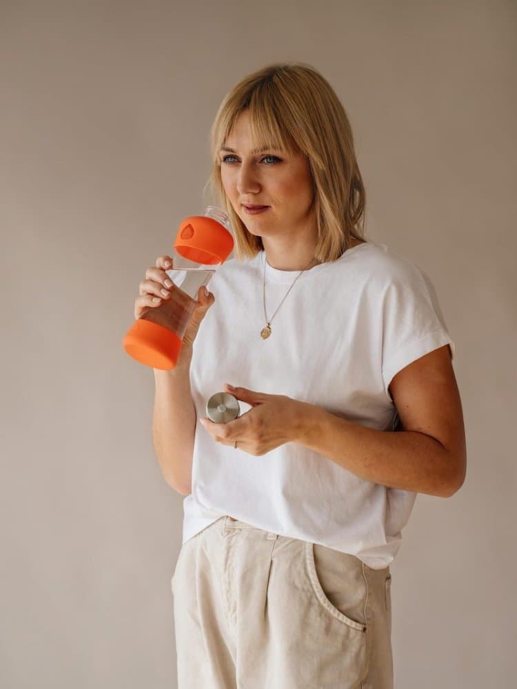 Láhev na pití Equa Squeeze Active Tangerine 550 ml - náhled 5