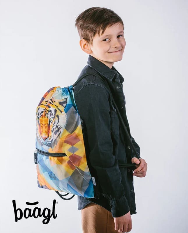 BAAGL Školní sáček Tiger - náhled 5