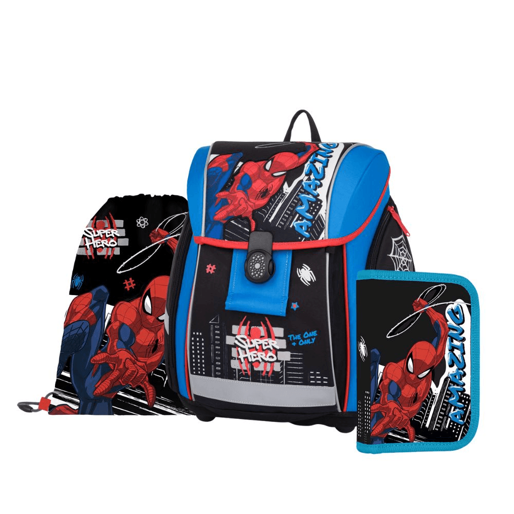 Školní set 3ks Oxybag Premium Light Spiderman