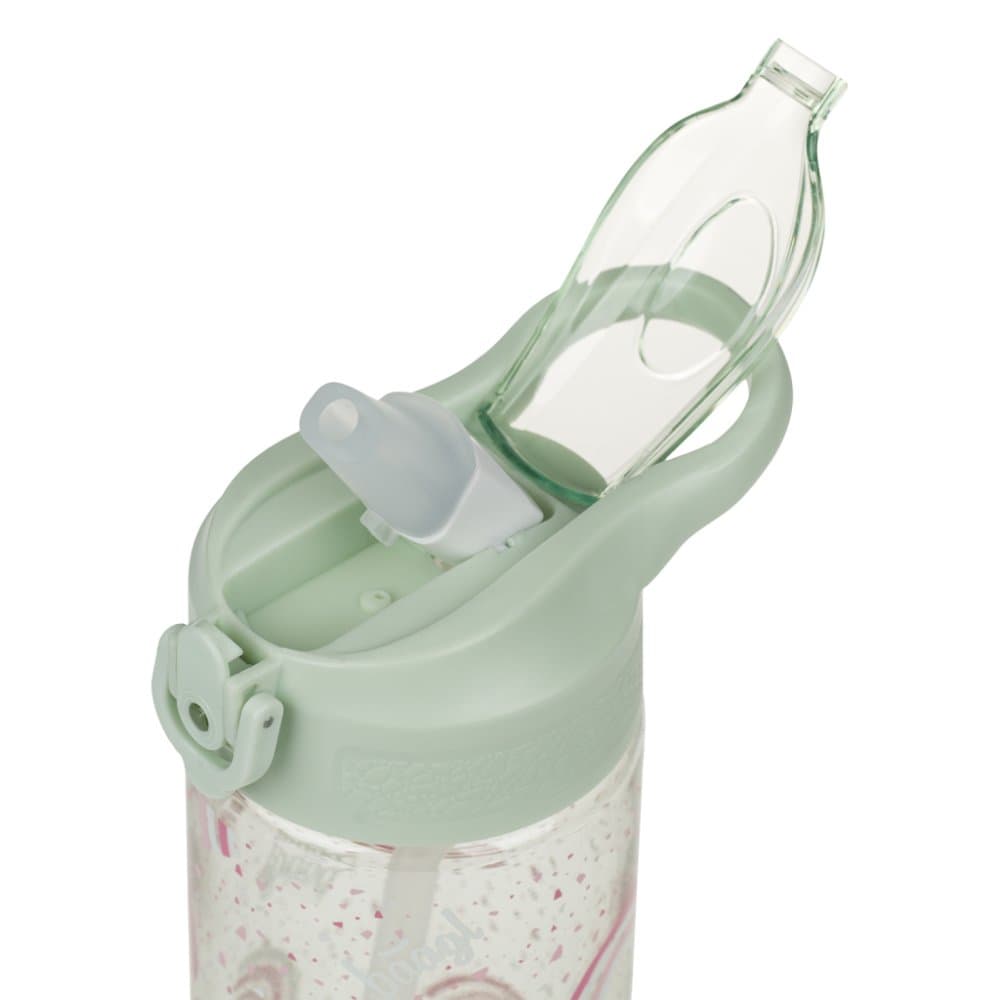 BAAGL Tritanová láhev na pití s brčkem Duha 500 ml - náhled 4
