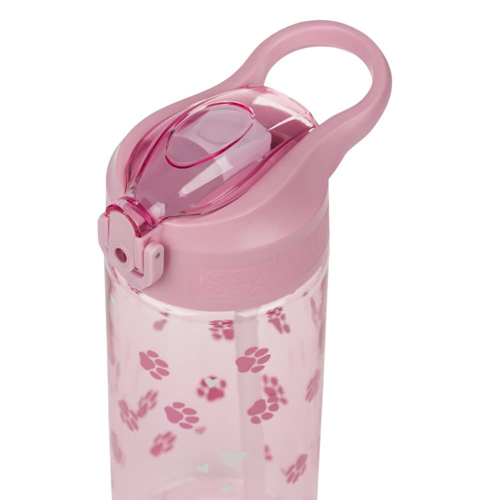 BAAGL Tritanová láhev na pití s brčkem Tlapky 500 ml - náhled 3