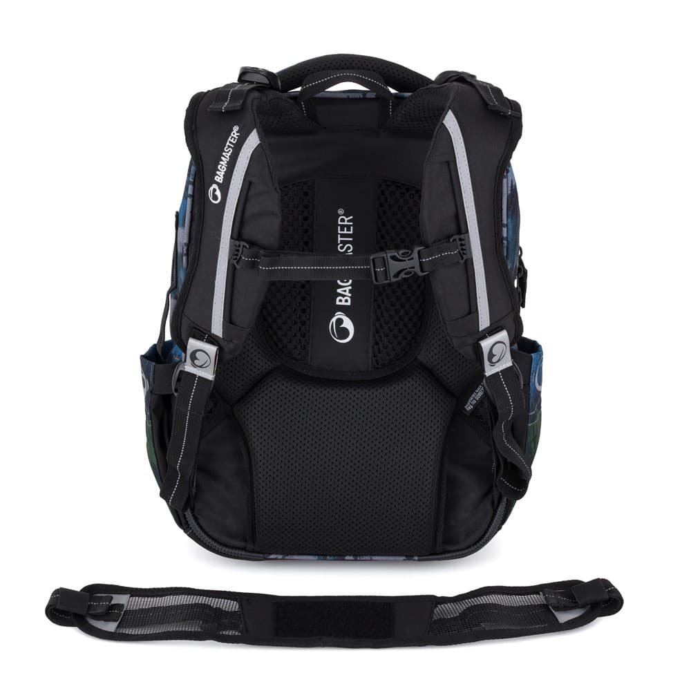 Školní batoh pro prvňáčky Bagmaster LUMI 24 F Vlk - náhled 4