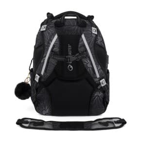 Bagmaster ZIPSTER 25 A školní set – černý s bílými květy - náhled 5