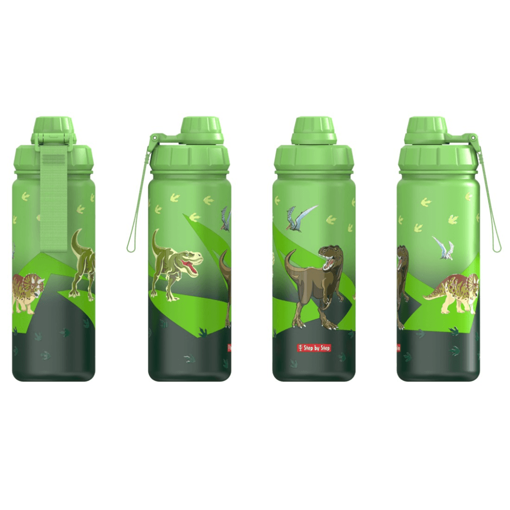 Izolovaná láhev na pití z nerezové oceli Step by Step 0,5 l, Dino - náhled 3