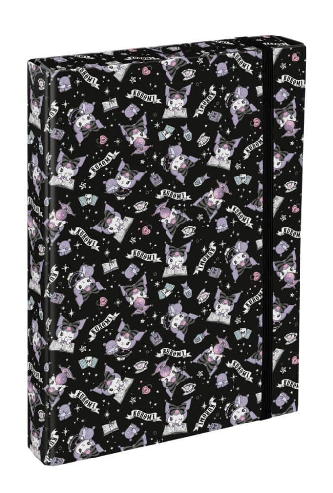BAAGL Desky na školní sešity A4 Jumbo Kuromi Black