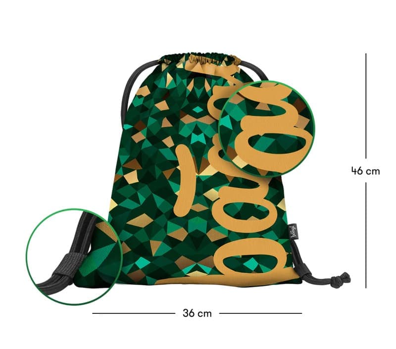 BAAGL Sáček Skate Polygon - náhled 3