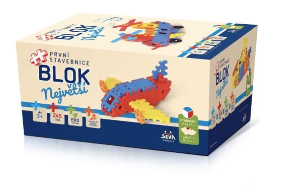 Stavebnice BLOK Největší plast 245 ks - náhled 2