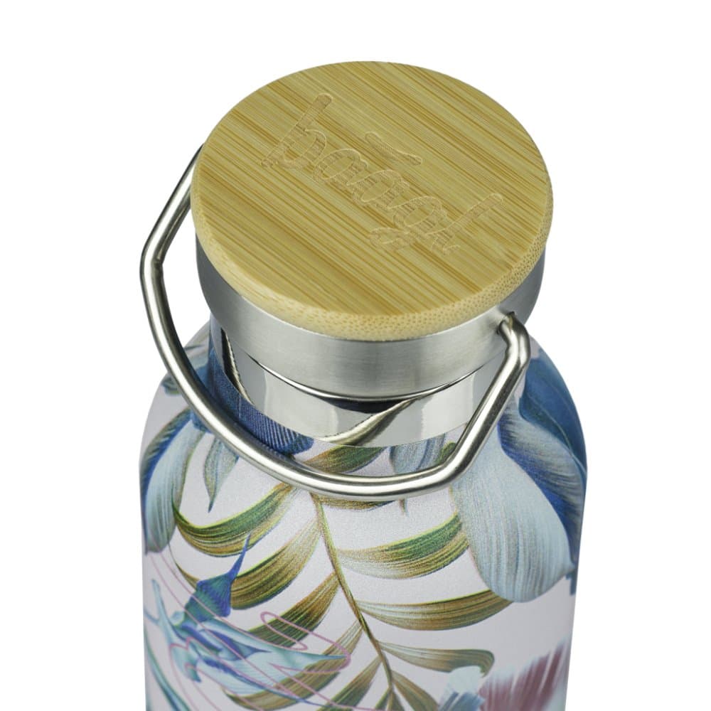 BAAGL Termoláhev s bambusovým víčkem Leafs, 500 ml - náhled 2