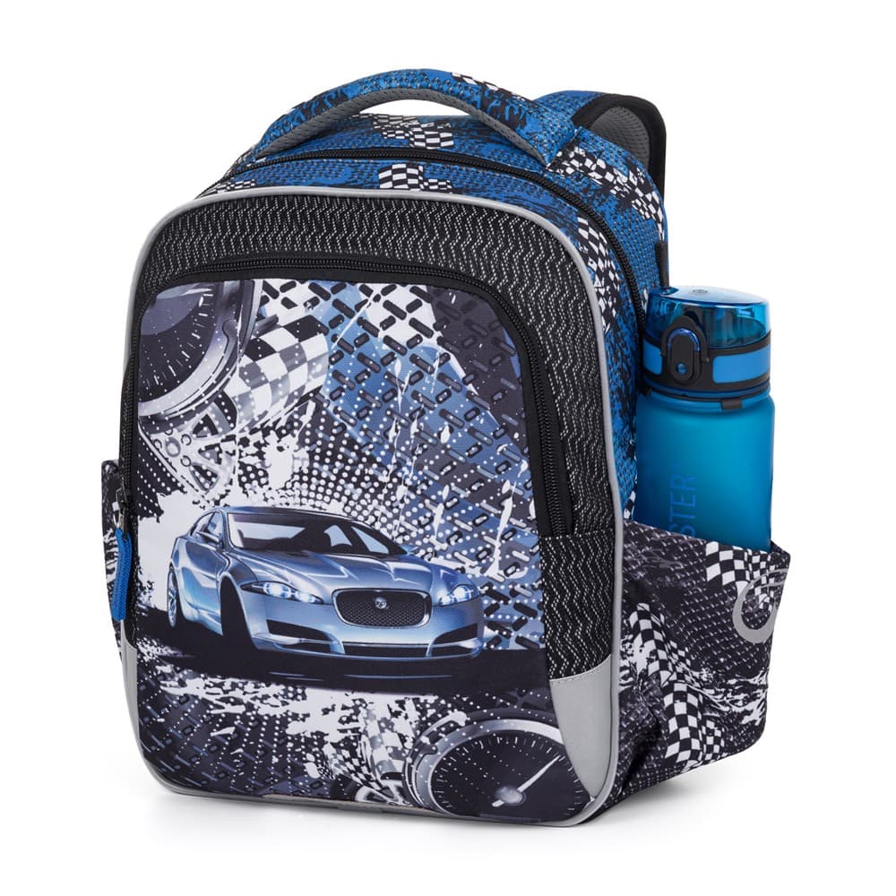 Předškolní batoh Bagmaster MINI 24 B Auto - náhled 4