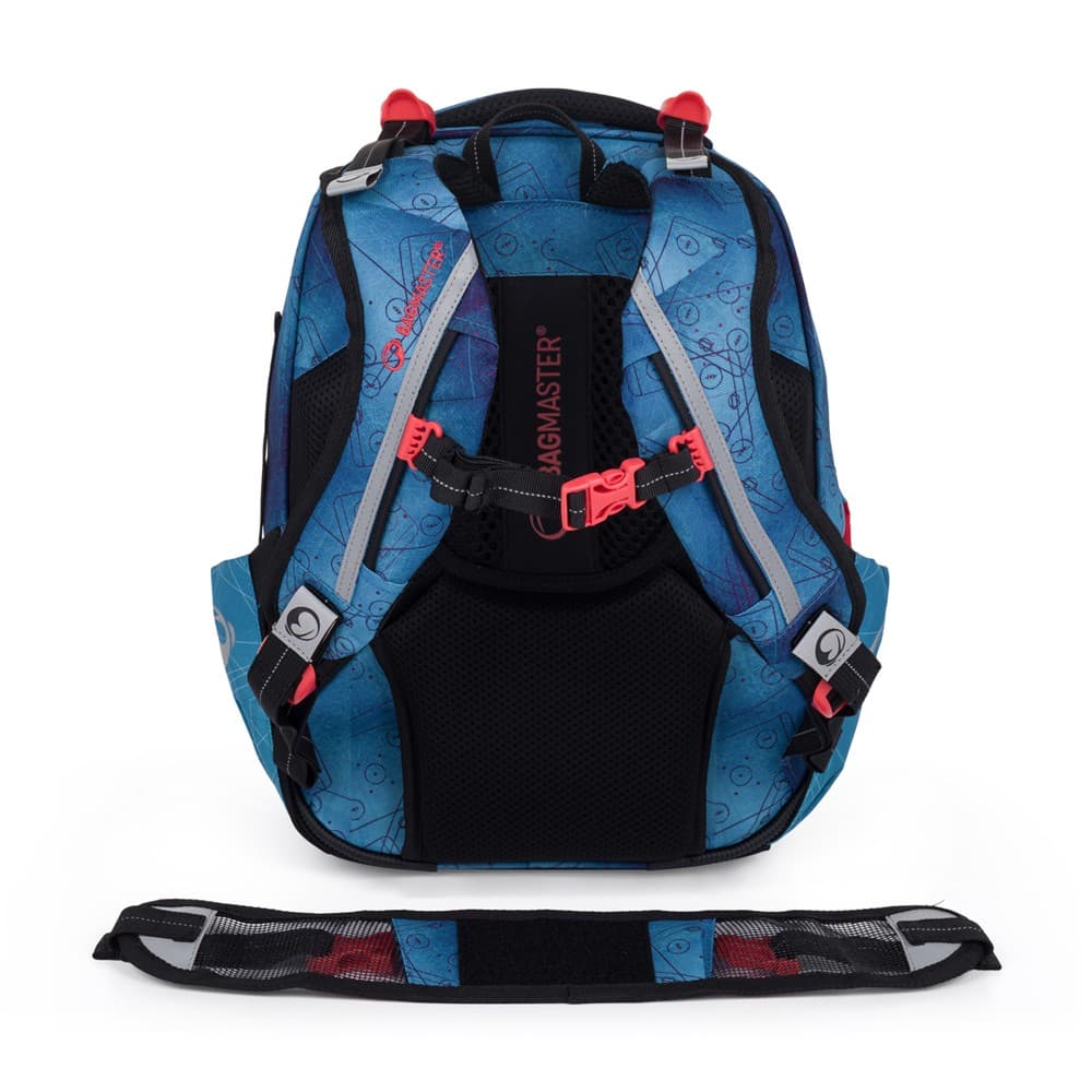 Školní batoh pro prvňáčka Bagmaster VEGA 24 A Hokej - náhled 4