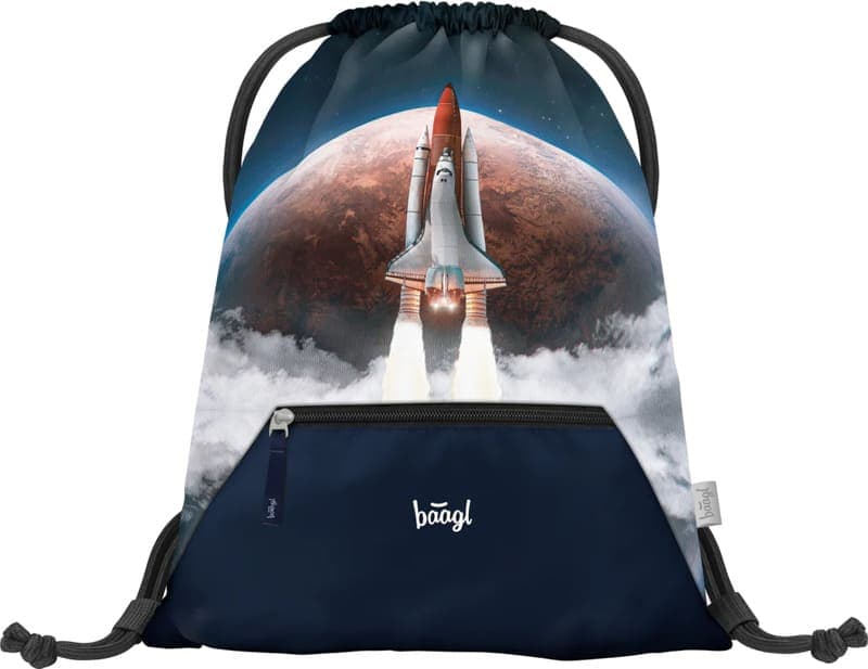 BAAGL Školní sáček Space Shuttle - náhled 1