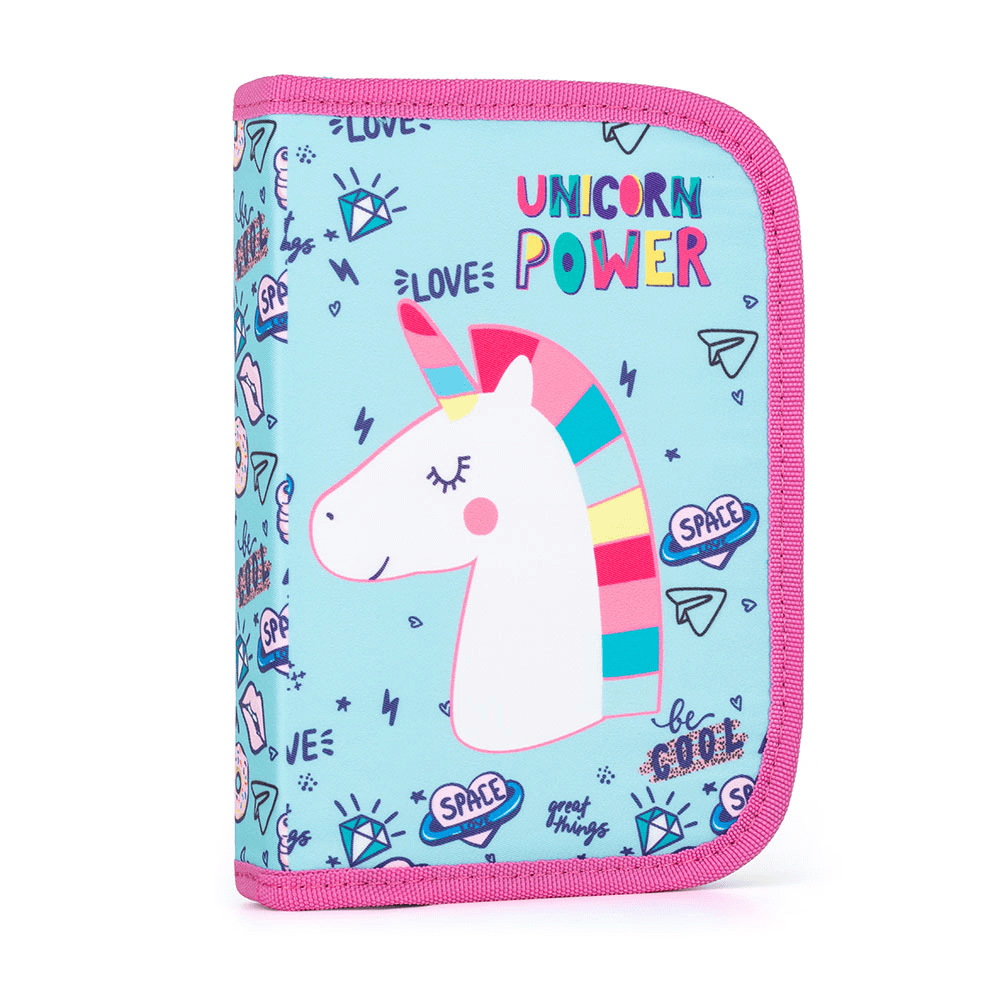 Jednopatrový školní penál Oxybag Unicorn iconic