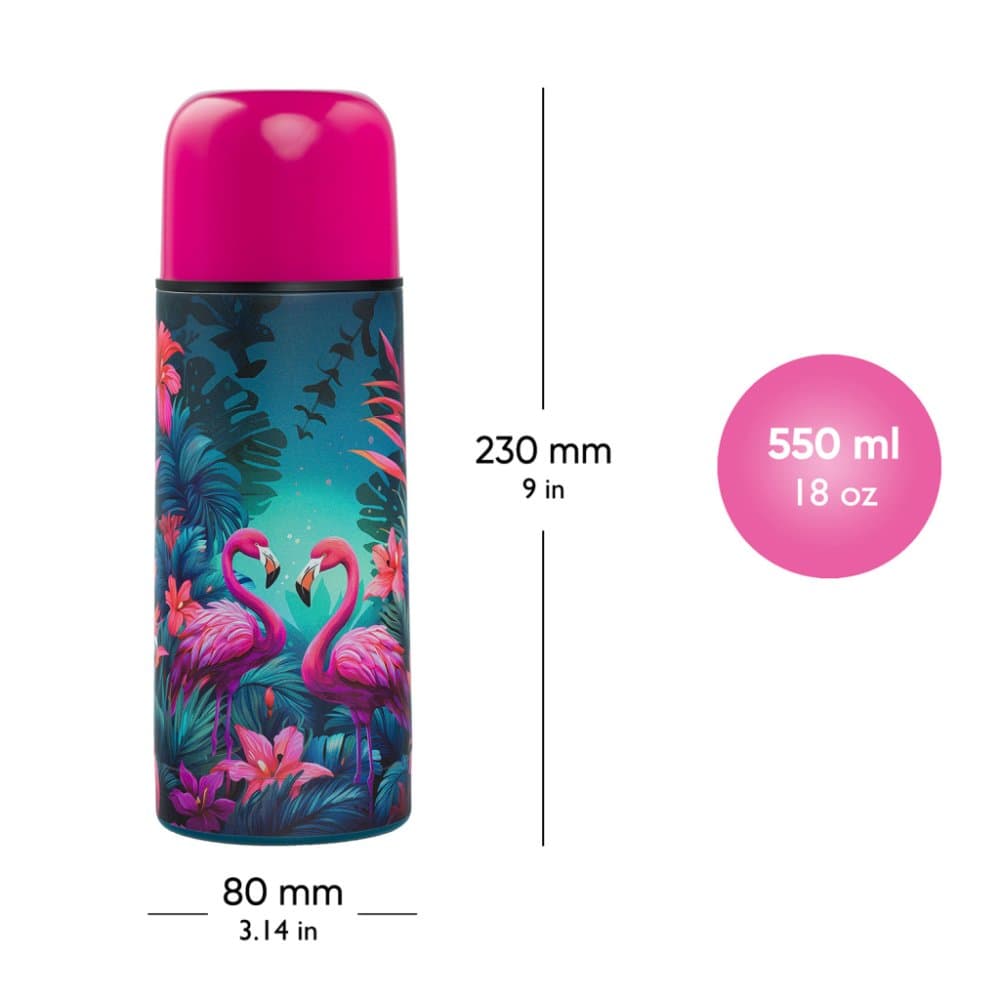 BAAGL Termoláhev Plameňáci, 550 ml - náhled 4