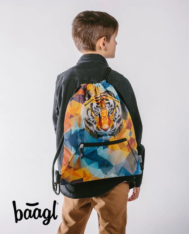 BAAGL Školní sáček Tiger - náhled 4