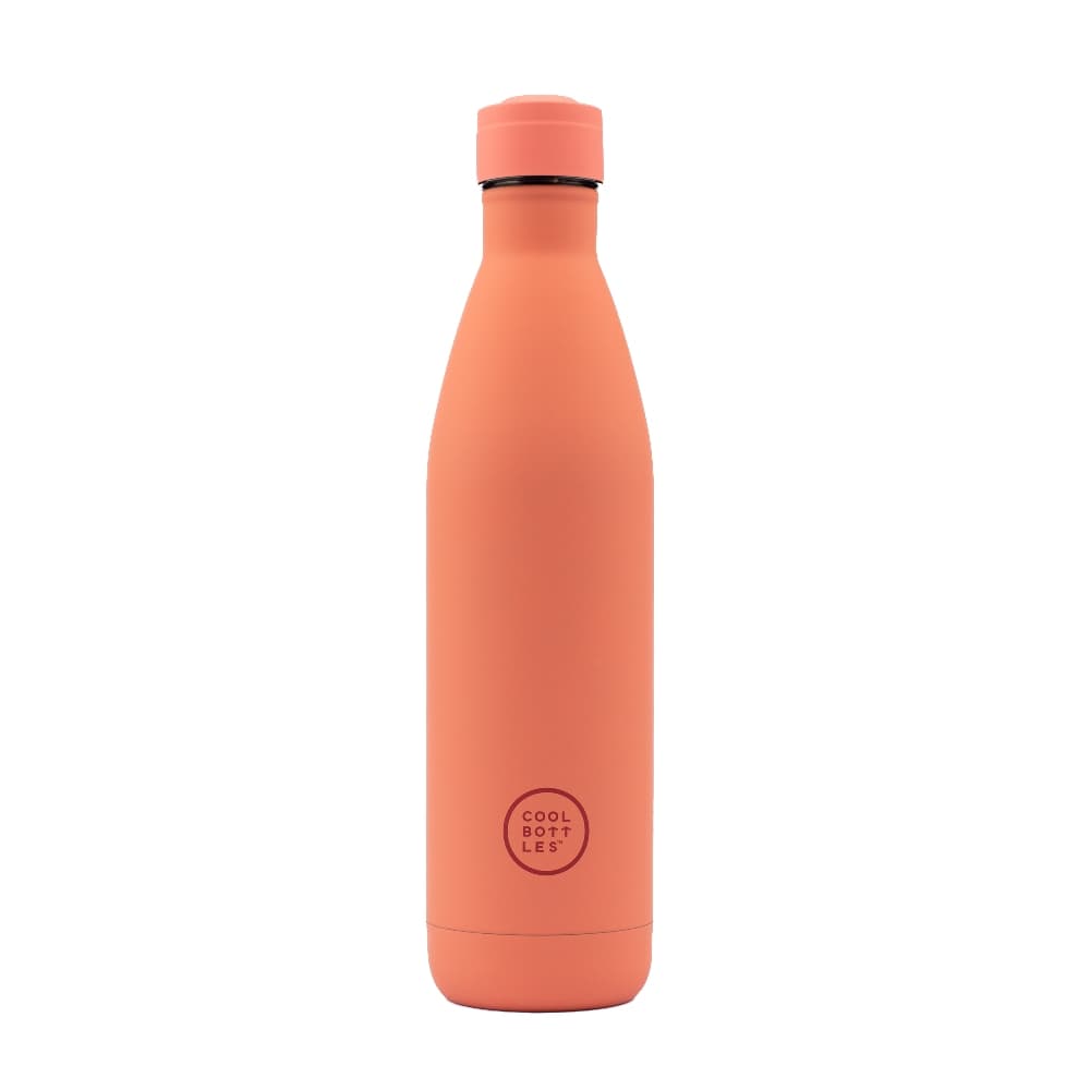 Nerezová termolahev COOL BOTTLES Pastel Coral třívrstvá 750ml NEW