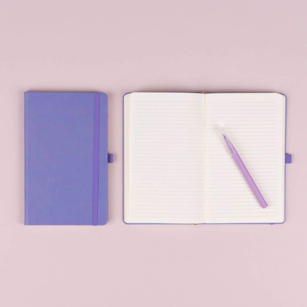 Notes Lila, linkovaný, 13 × 21 cm - náhled 4
