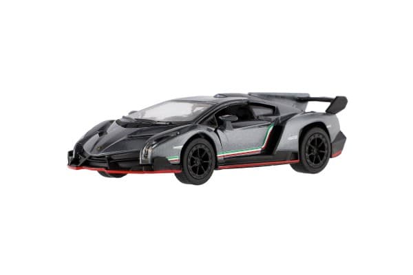 Kinsmart Auto Lamborghini Veneno šedá - náhled 4