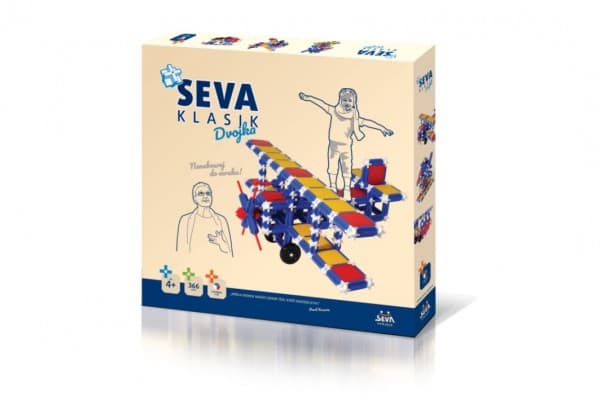 Stavebnice SEVA KLASIK Dvojka 366 ks