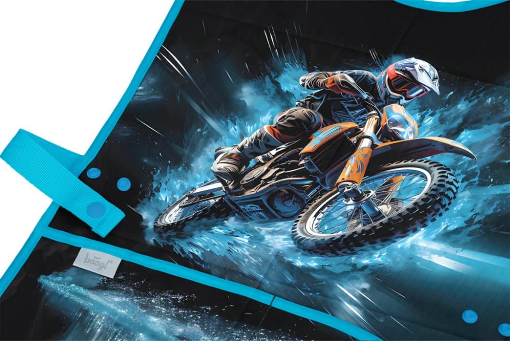 BAAGL Dětská zástěra Motorka - náhled 3