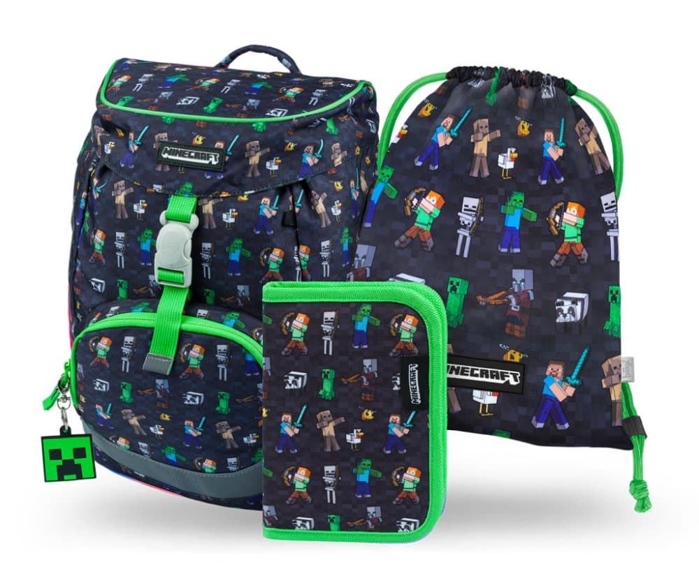 Baagl SET 3 Airy Minecraft - náhled 1