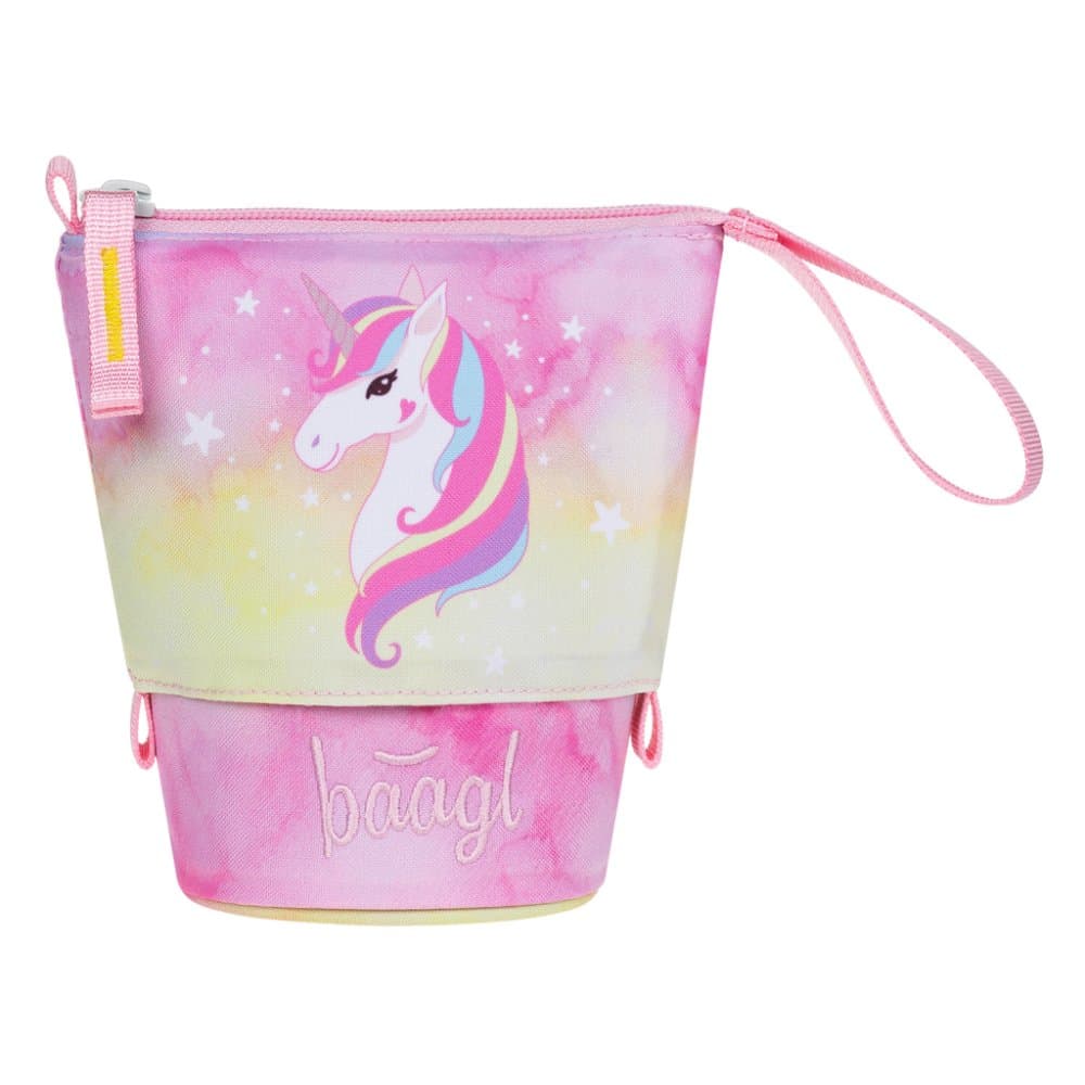 BAAGL Školní penál Pastelkovník Rainbow Unicorn GRS - náhled 3